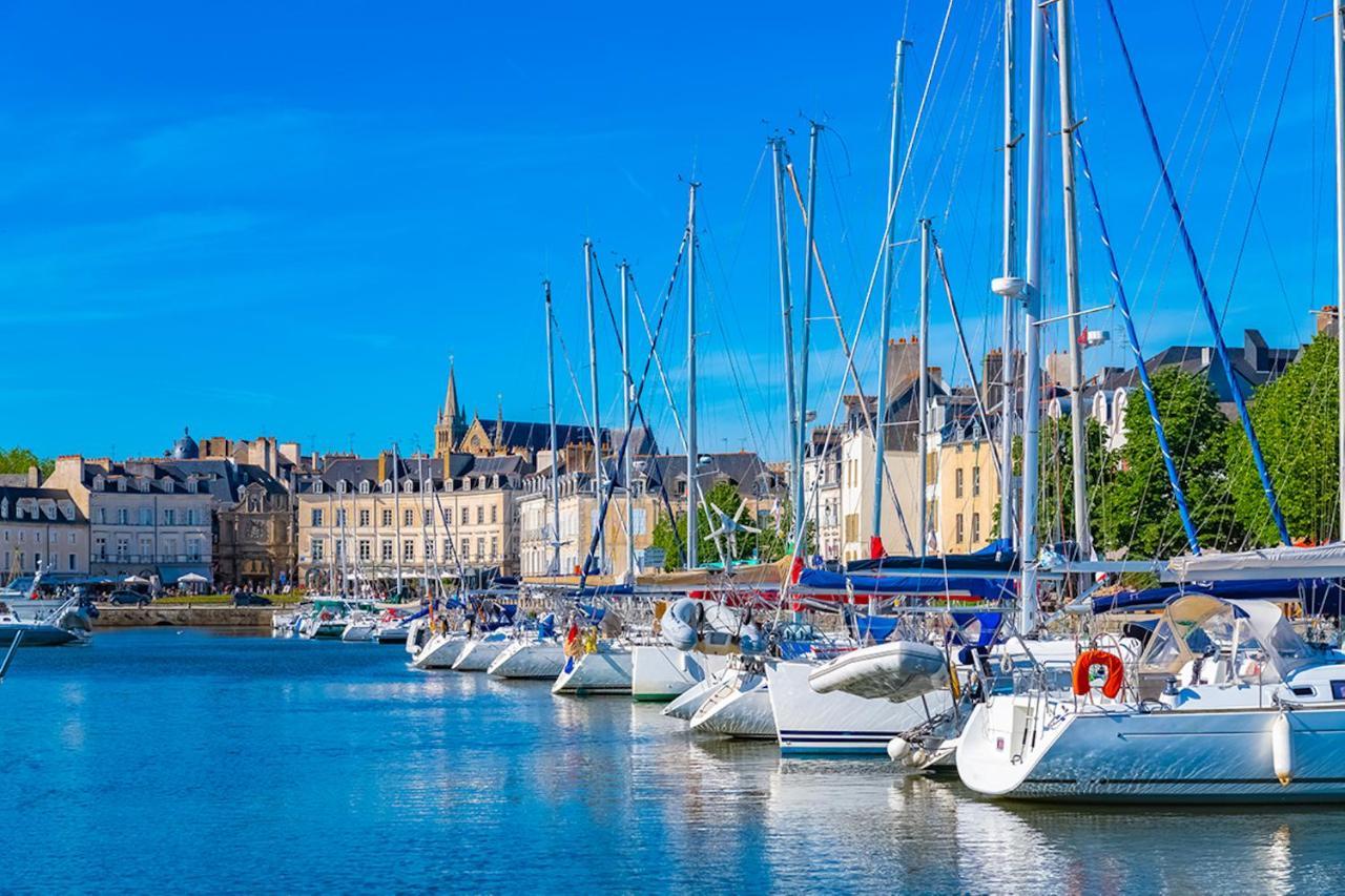 Appartement Neuf Rdc Avec Terrasse A Vannes Centre Exteriör bild